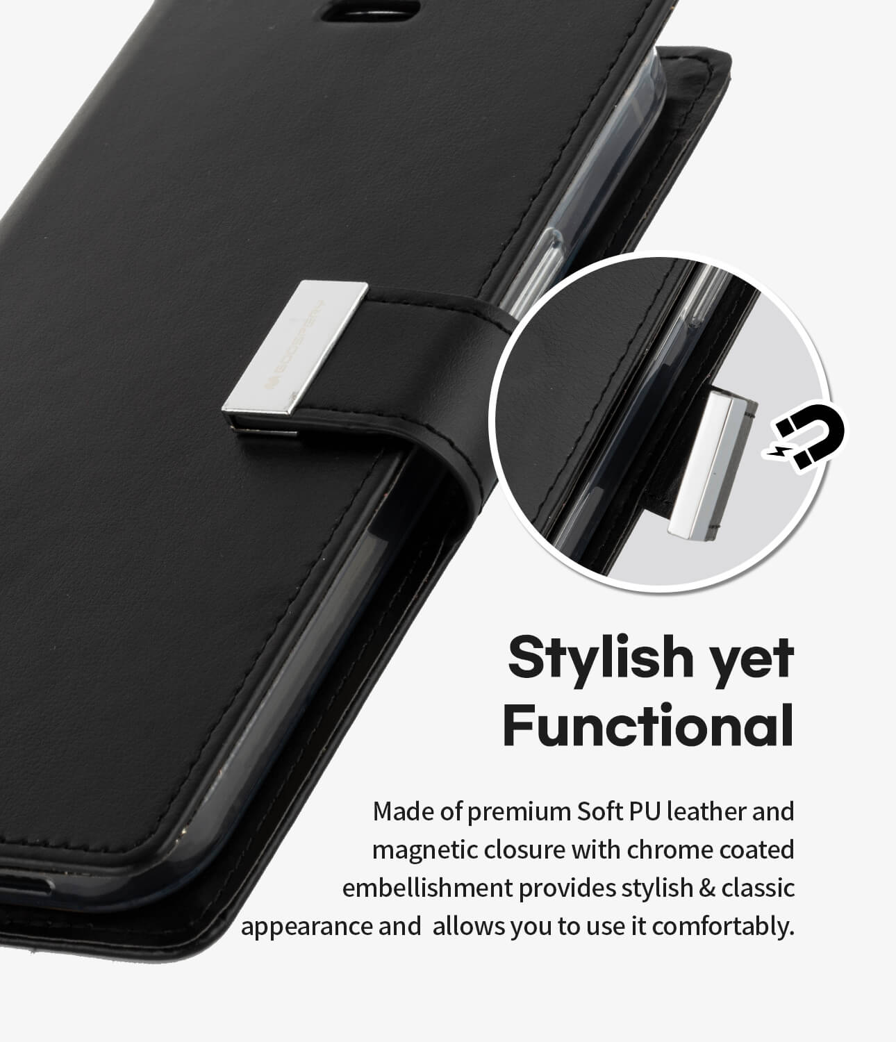 CLERANCE! Rich Diary Wallet Case for Samsung