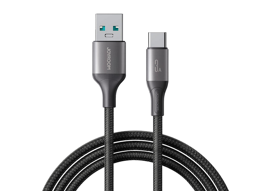 JOYROOM New Braided Charging Cable (USB to Type-C/Lightning) S-A28