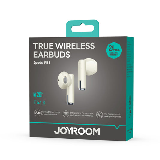JOYROOM Jpods True Wireless Bluetooth Earphones - JR-PB3