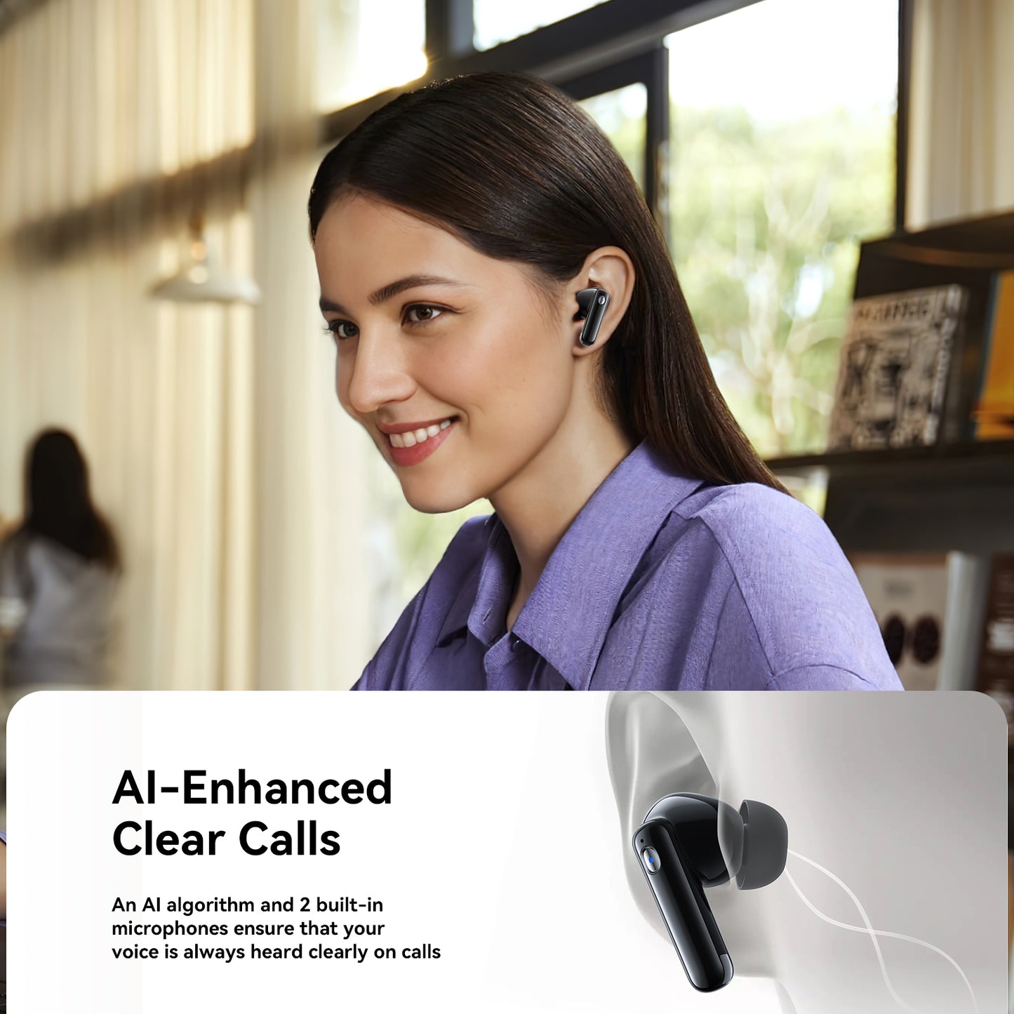 JOYROOM Jpods True Wireless Bluetooth Earphones, Battery Level Display - JR-BB3