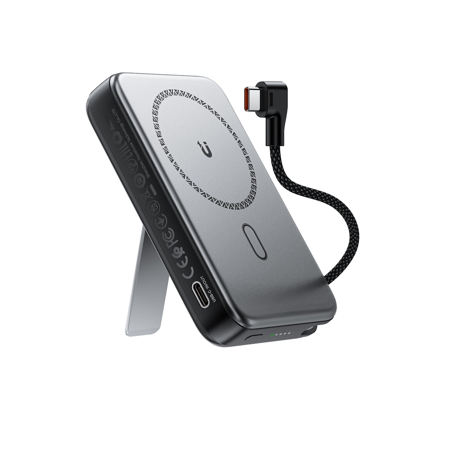 ACEFAST 22.5W Magnetic Power Bank with Holder and Tyep-C Cable - M24