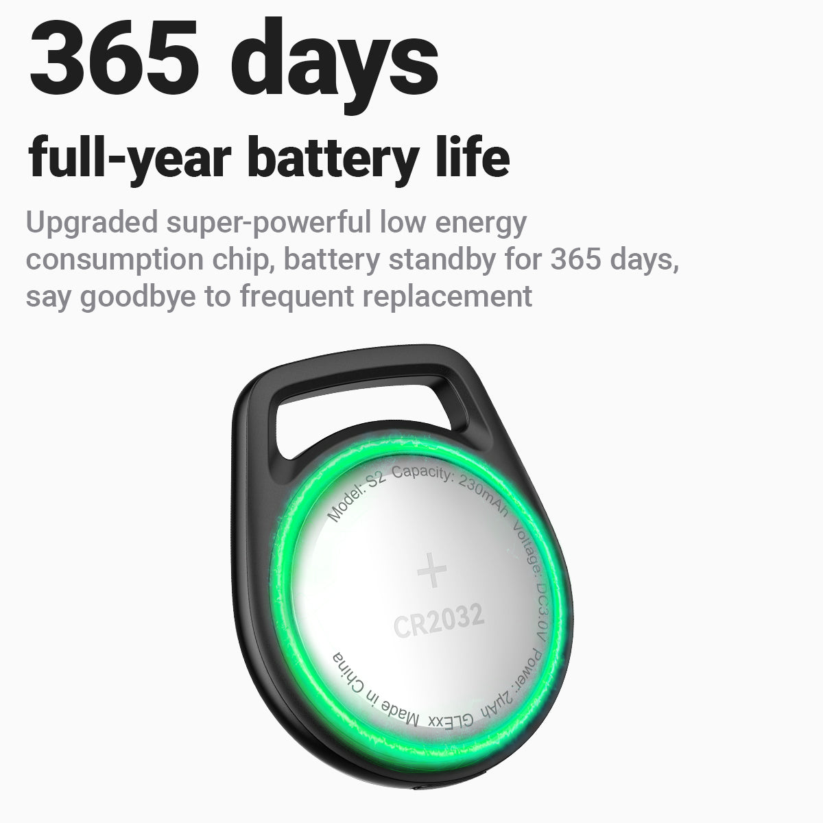 ACEFAST Button Type Bluetooth Tracker, Compatible with Siri - S2