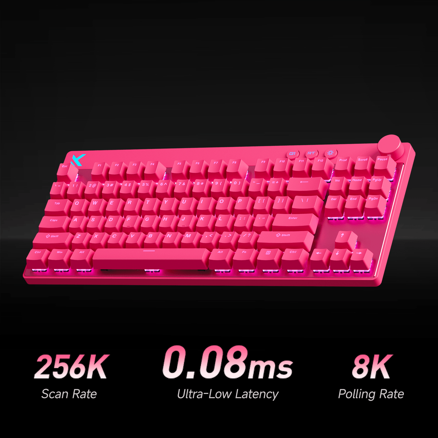 MCHOSE Mix 87 Hall Effect Magnetic Switch Gaming Keyboard