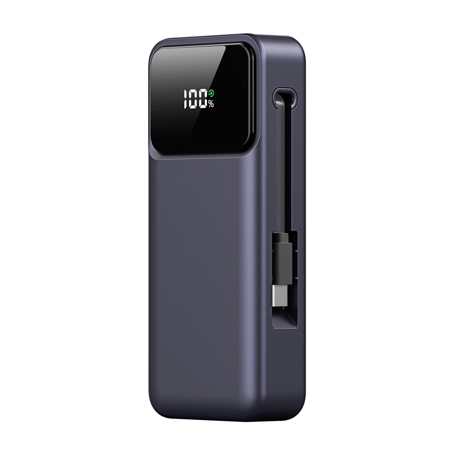 DUZZONA 10,000 mAh Power Bank with Retractable Type-C Cable - P1