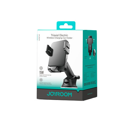 JOYROOM Wireless Car Charger 15W Wireless Charging Car Phone Holder Set