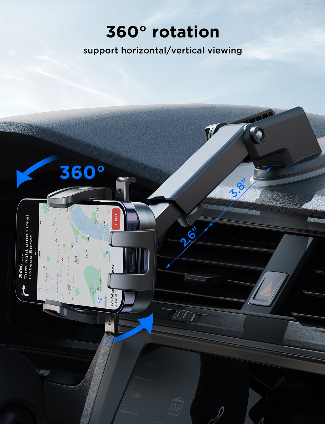 JOYROOM Car Phone Holder for Dashboard - JR-OK6