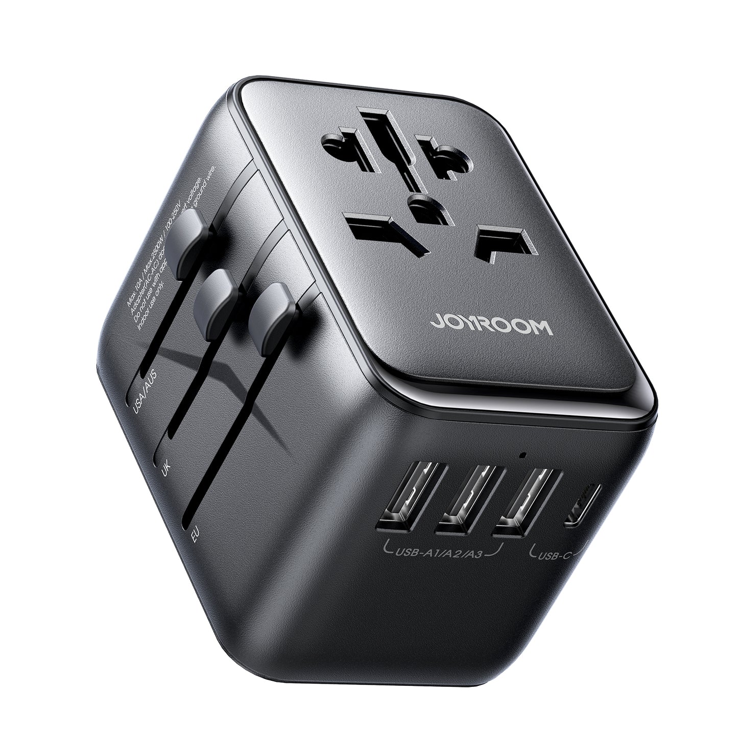 JOYROOM Universal Travel Adapter 17W 3 USB-A+1 USB-C JR-TCW01