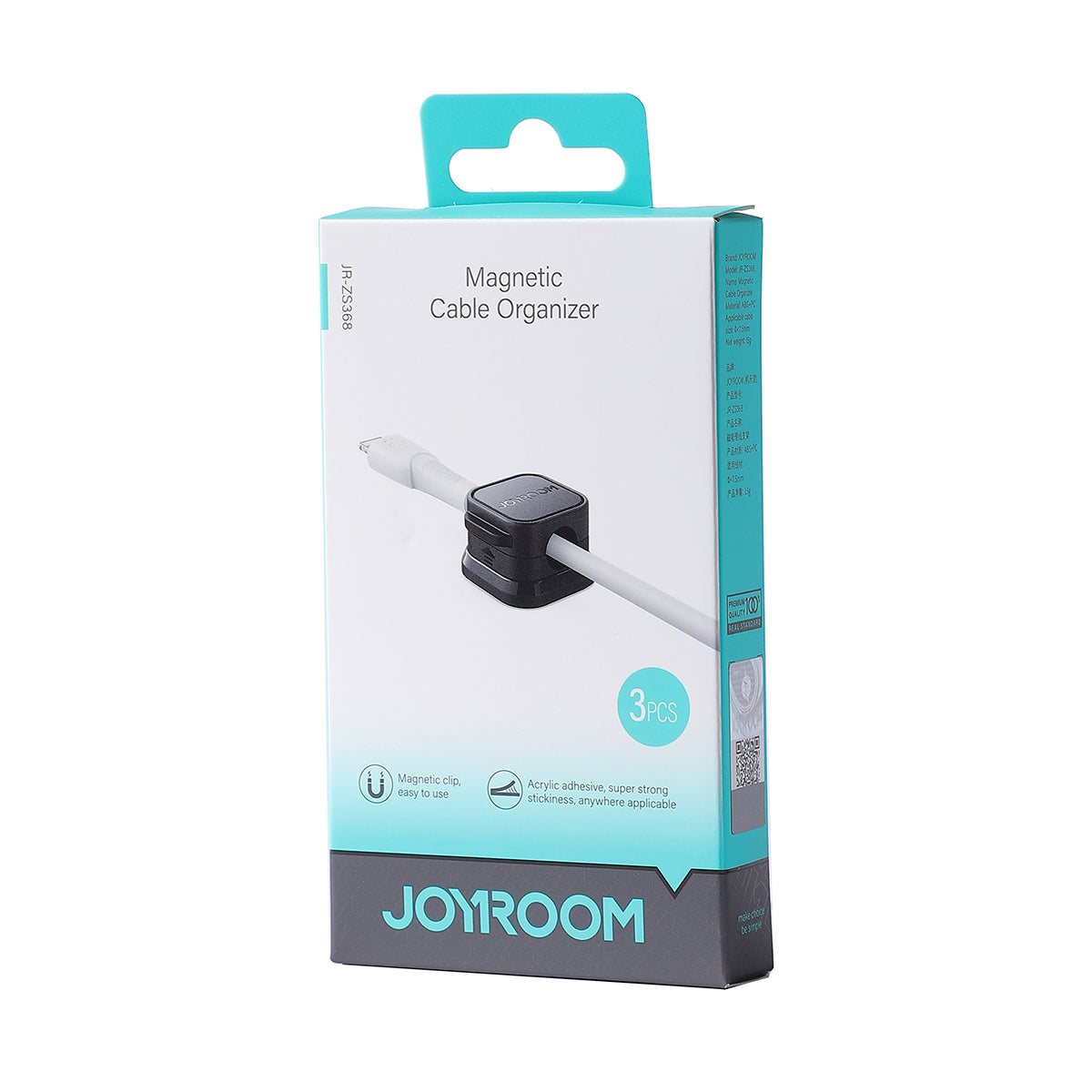 JOYROOM Magnetic Cable Organizer (3 pcs) JR-ZS368