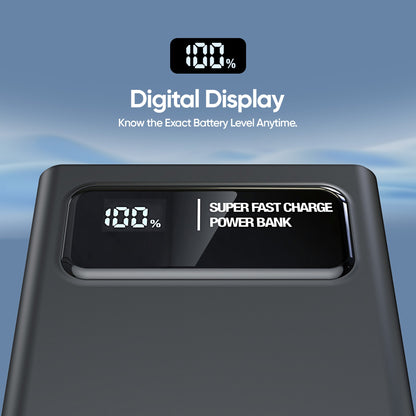 ELEKFONE 10000mAh 22.5W PD Power Bank, Compatible with Phones and Tablets - P1