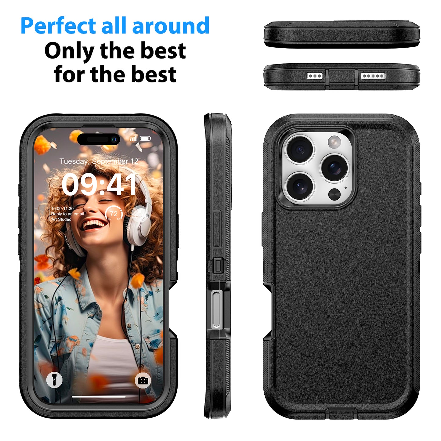 Shockproof Phone Case for iPhone 11-16 Series