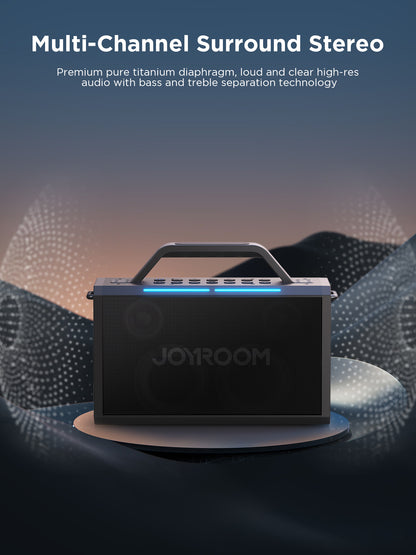 JOYROOM Premium Wireless Speaker with Dual Mic JR-MW03