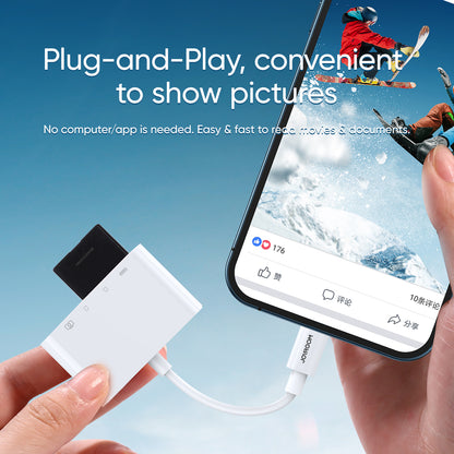 JOYROOM 4-in-1 Card Reader with Lightning Connector - S-H142