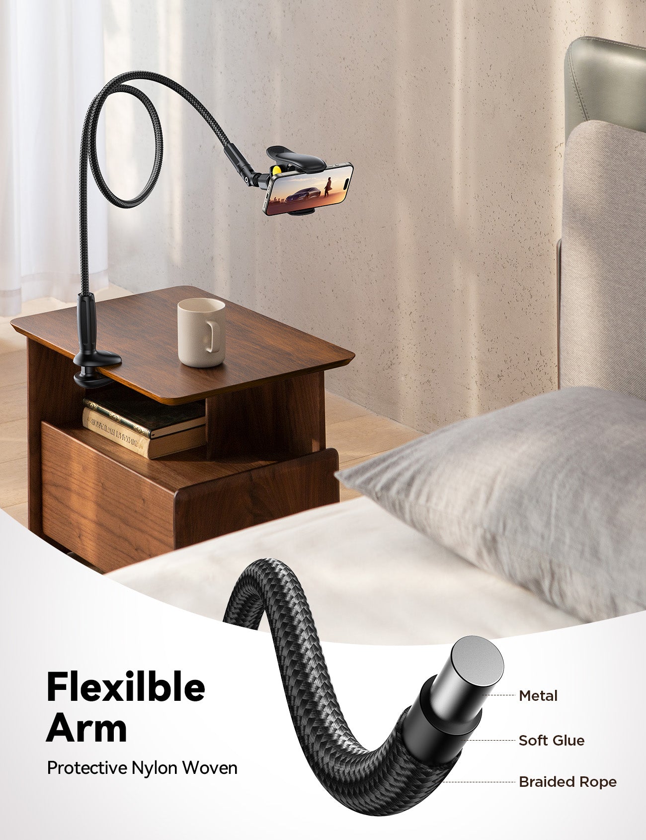 JOYROOM Gooseneck Phone Holder JR-ZS389