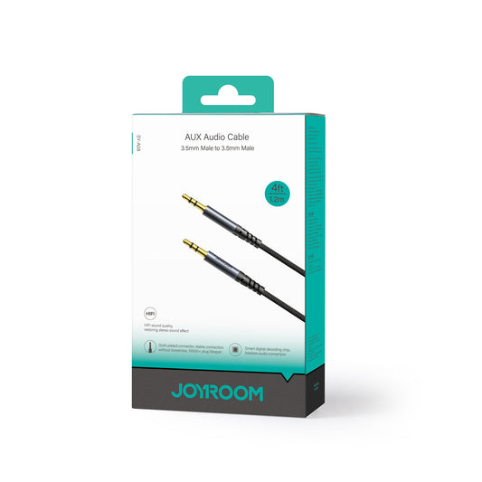 JOYROOM 3.5mm Male to 3.5mm Male AUX Audio Cable 1.2M - SY-A08