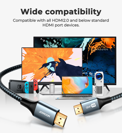 JOYROOM HDMI to HDMI Cable 4K 60Hz 2M - SY-20H1