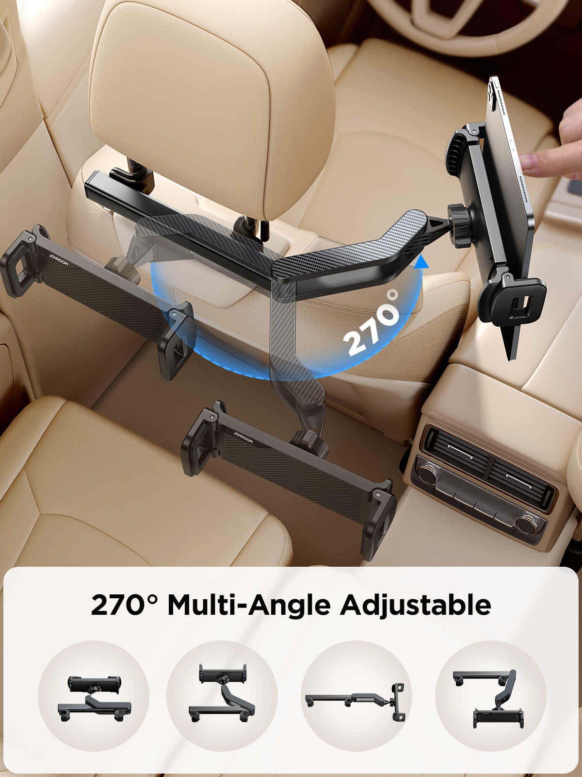 JOYROOM Car Headrest Tablet/Phone Holder JR-ZS369