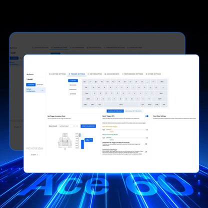 MCHOSE Ace 60 Hall Effect Magnetic Switch Gaming Keyboard