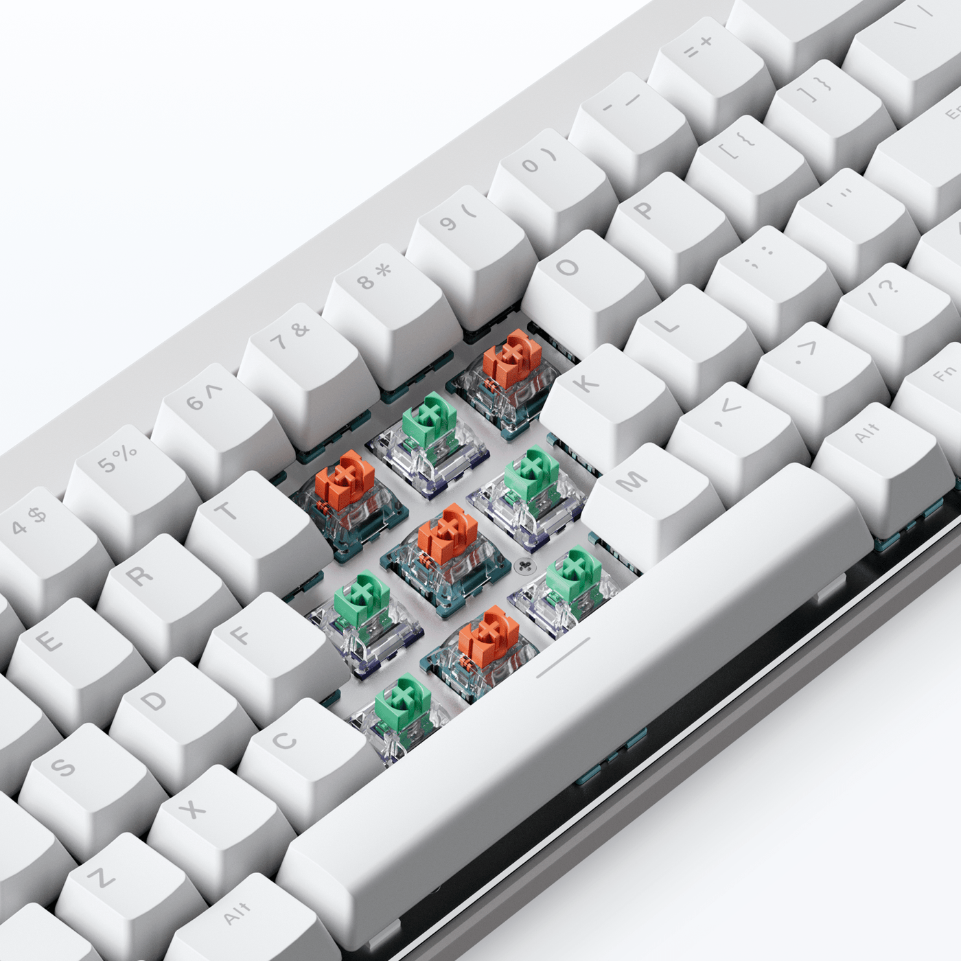 MCHOSE Ace 68 Air Hall Effect Magnetic Switch Gaming Keyboard