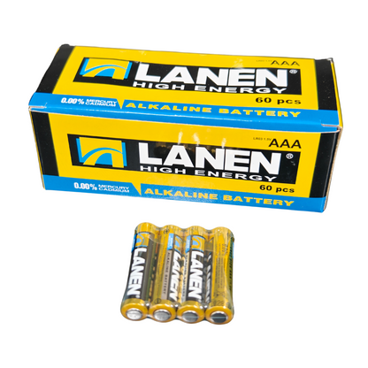 AAA/AA Alkaline Batteries – High Energy, Leak-Proof Design, 1.5V