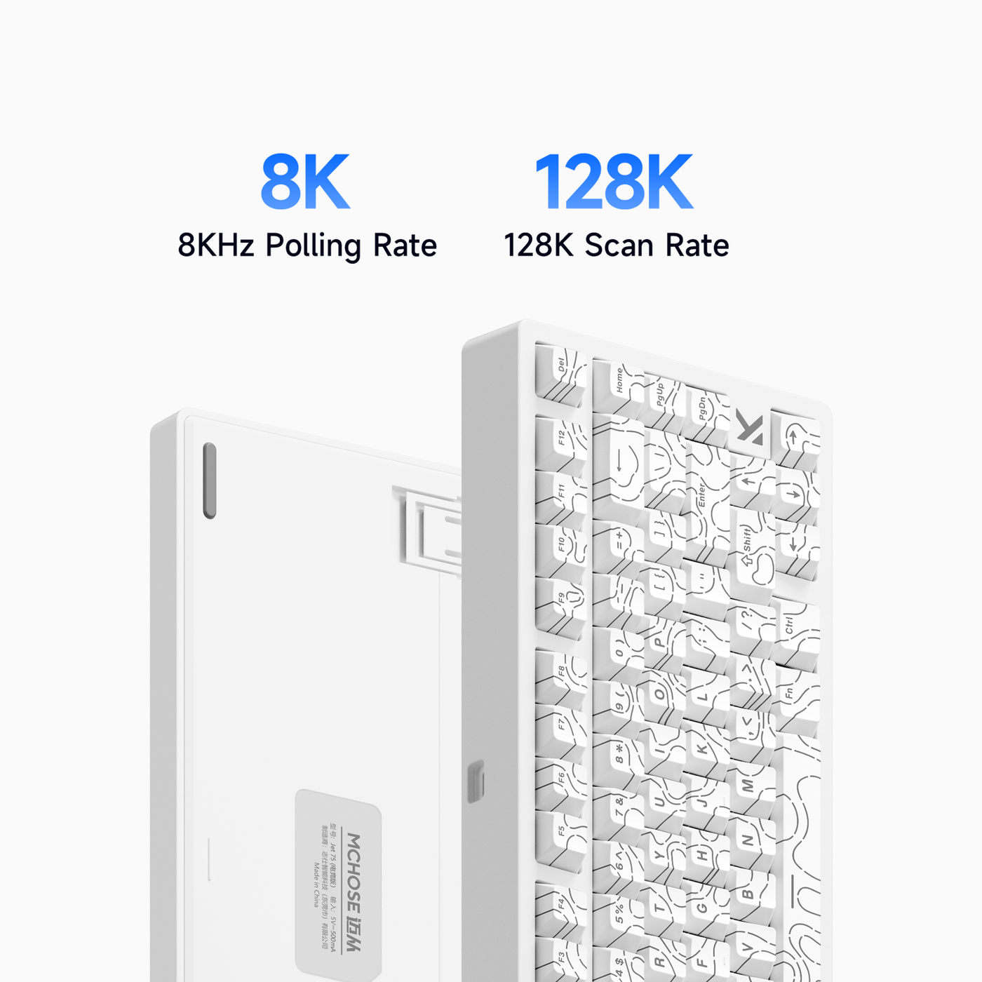 MCHOSE Jet 75 Hall Effect Magnetic Switch Gaming Keyboard