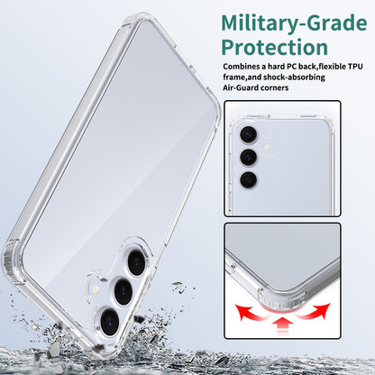 Premium Hard-Shell Clear Case for Samsung S25 Series