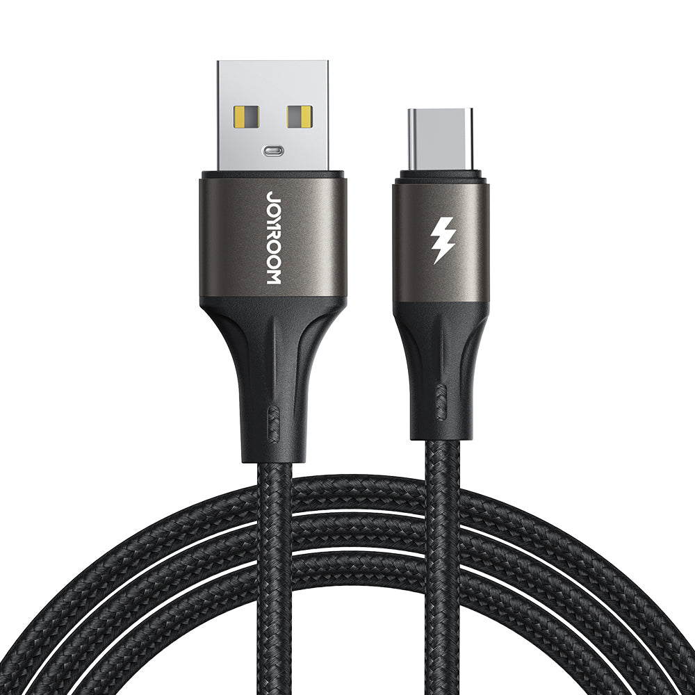 JOYROOM Premium Braided Charging Cable 1.2M (USB to Lightning/Type-C) - S-A25