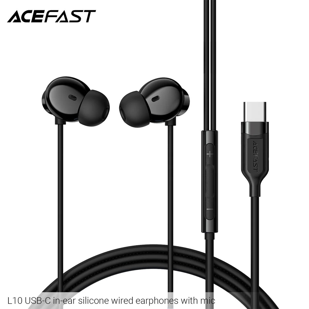 ACEFAST Type-C In-Ear Wired Earphones with Mic - L10