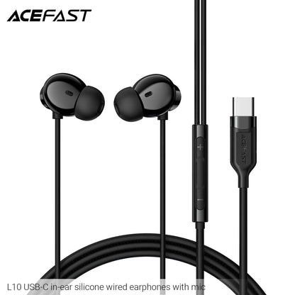 ACEFAST Type-C In-Ear Wired Earphones with Mic - L10