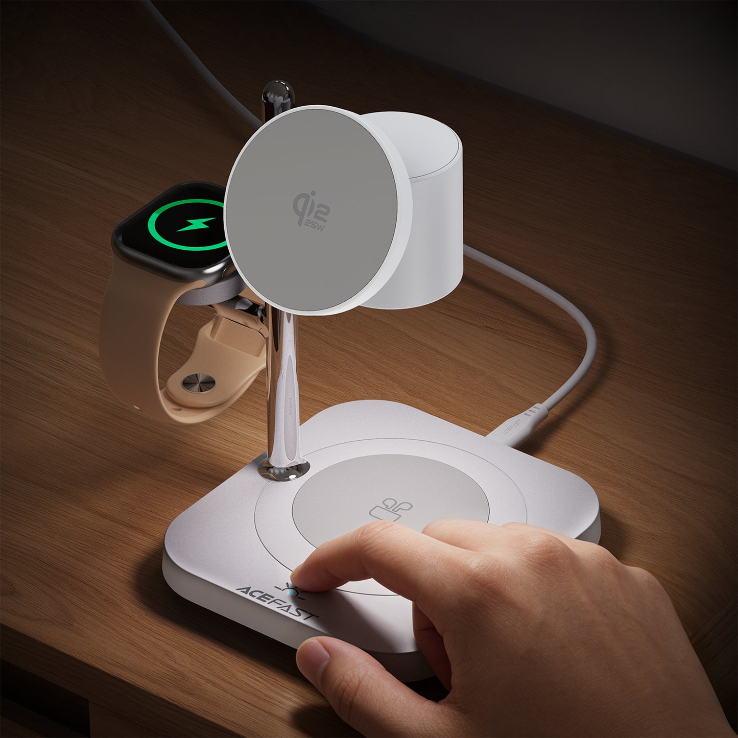 ACEFAST 4-in-1 Desktop Wireless Charger - E39