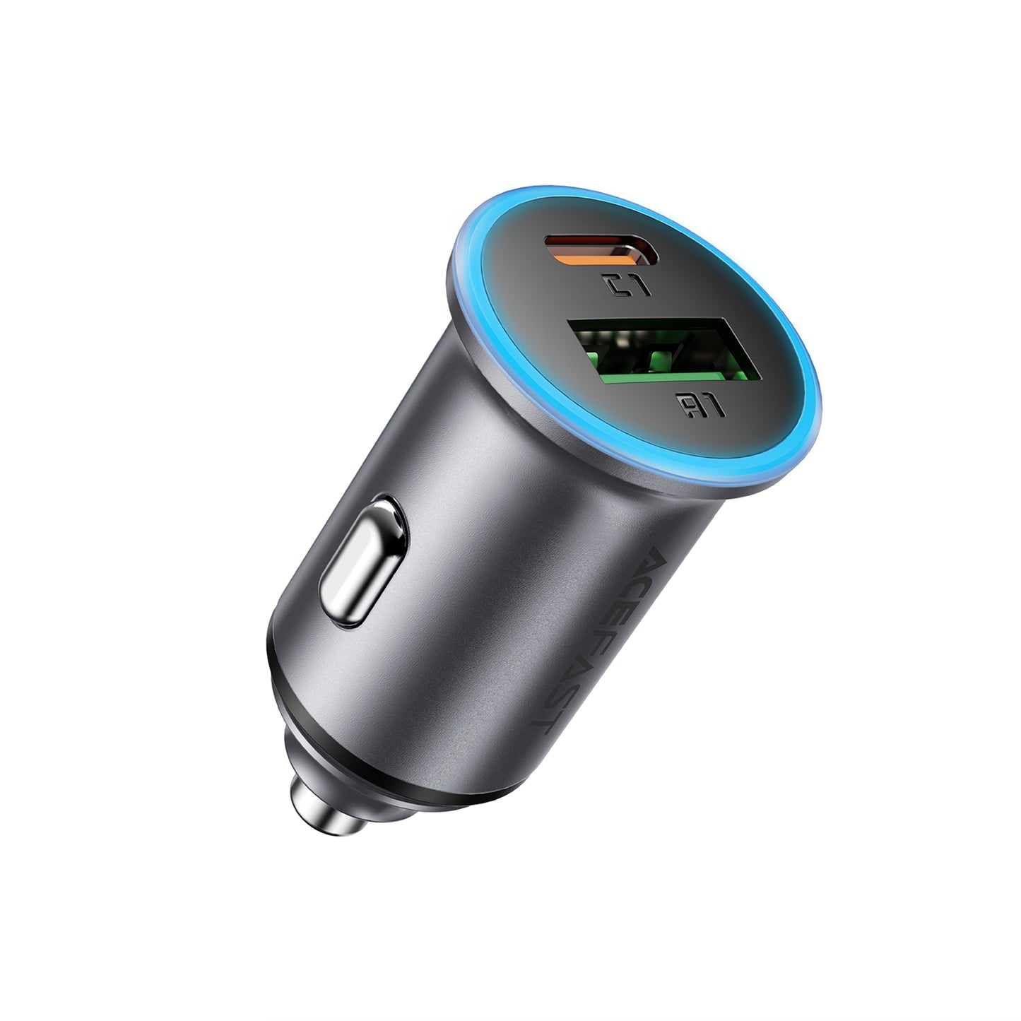 ACEFAST 65W (USB-A+USB-C) Dual-Port Car Charger - B15
