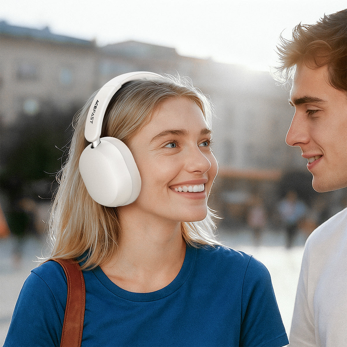 ACEFAST Hybrid Active Noise Cancelling Wireless Headset - H12