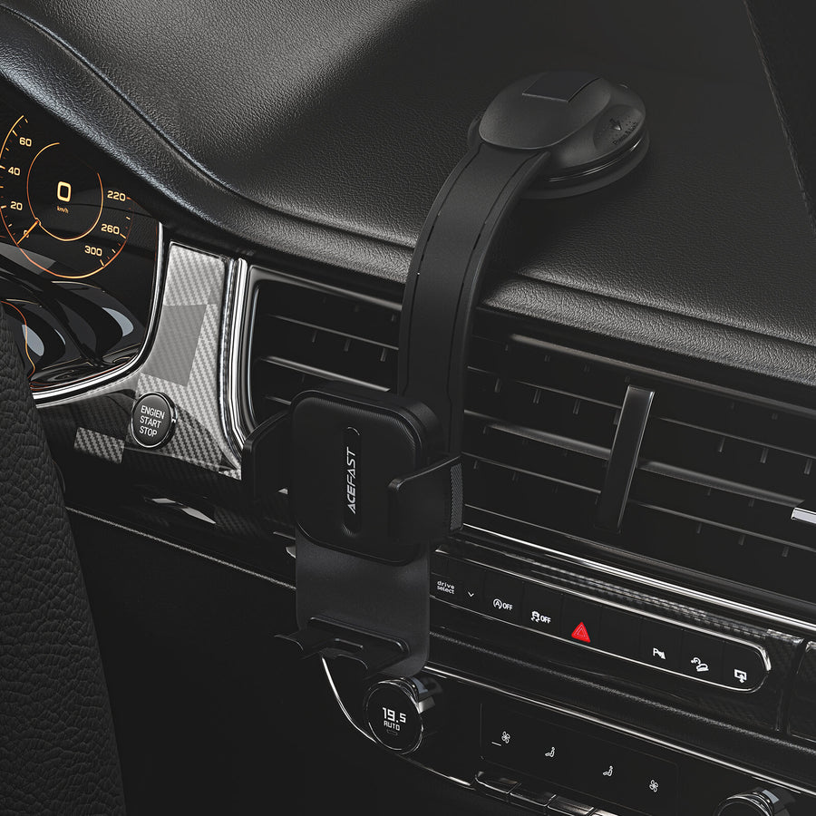 ACEFAST Press Type Car Phone Holder for Windscreen/Dashboard - D26