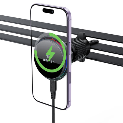 ACEFAST Qi2 25W Magnetic Wireless Charging Car Phone Holder - D61