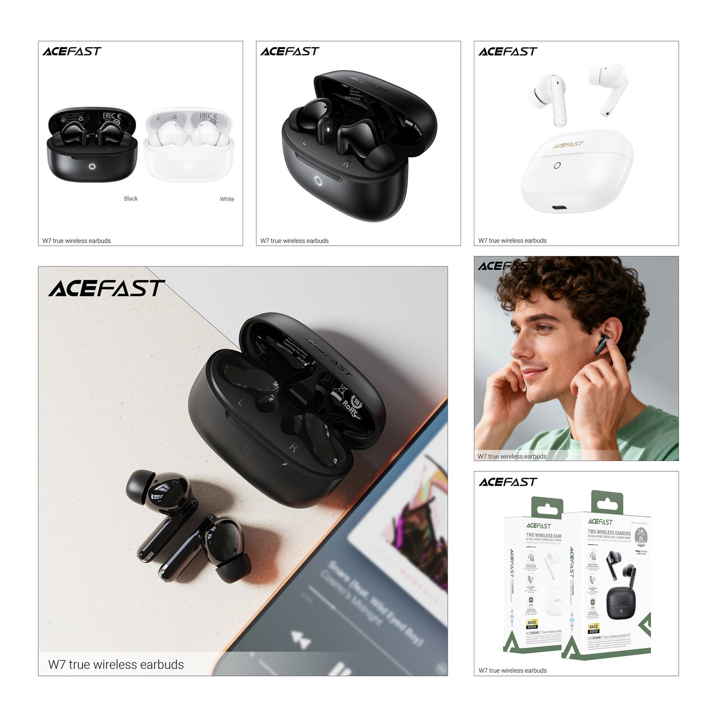 ACEFAST True Wireless Earbuds - W7