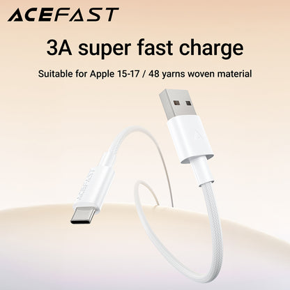 ACEFAST USB-A to USB-C Braid Charging Data Cable - C18-04