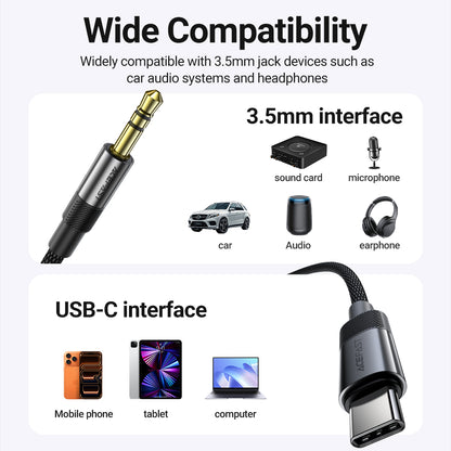 ACEFAST USB-C to 3.5mm Audio Adapter Cable - J11