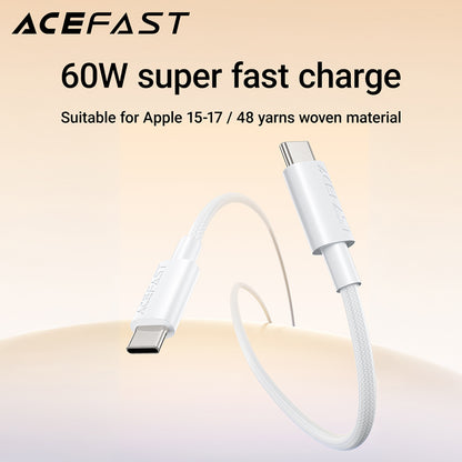 ACEFAST USB-C to USB-C Braid Charging Data Cable - C18-03