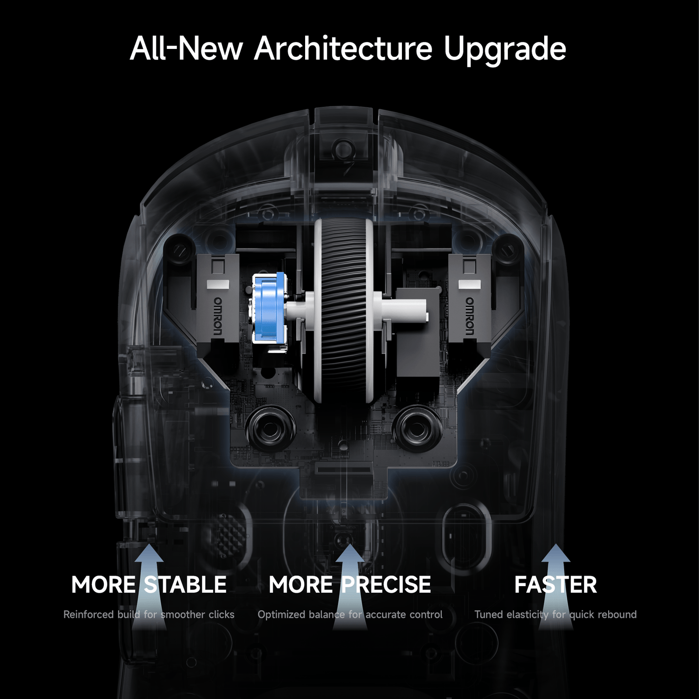 MCHOSE A7 V2 Series Lightweight All-round Wireless Gaming Mouse