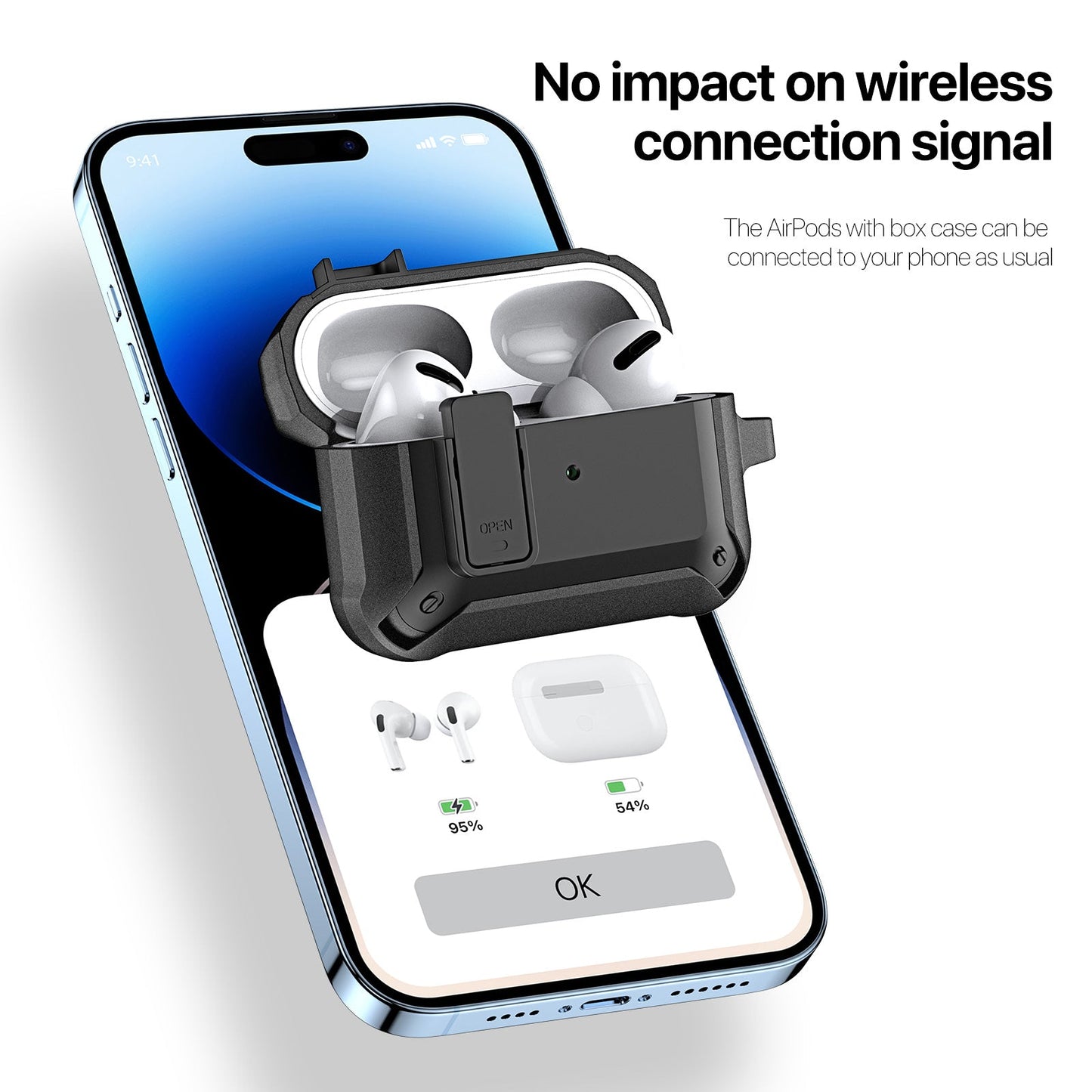 DUX DUCIS Premium AirPods Case with Quick-Open Design