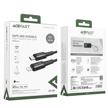 ACEFAST USB-C to Lightning MFi-certified Cable - C1-01