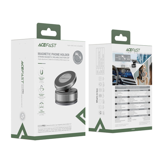 ACEFAST Manual Suction Cup Magnetic Phone Holder - E27