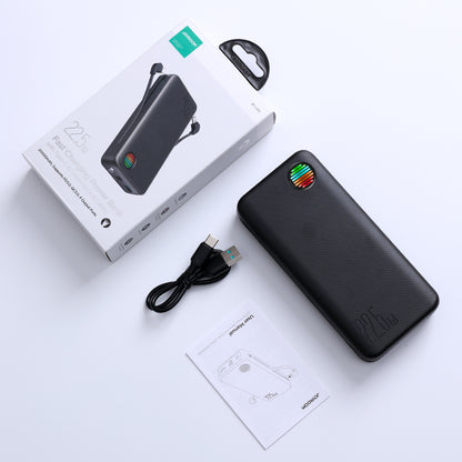 JOYROOM 22.5W Power Bank with Dual Cables 20000mAh - JR-L015