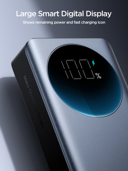 JOYROOM 65W Fast Charging Power Bank with Digital Display 20000mAh - JR-PBF04