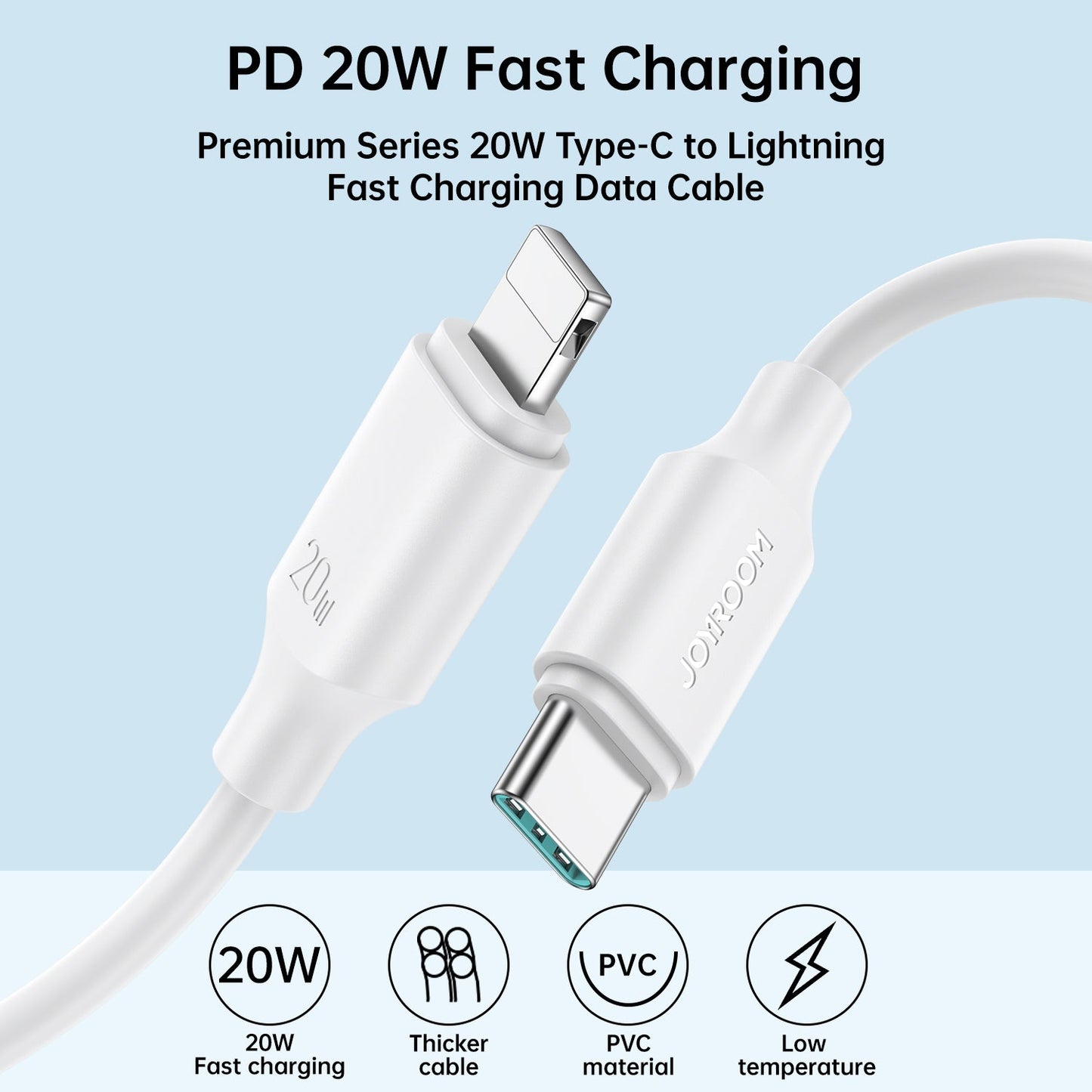 JOYROOM Everlasting Series Charging Cables 1M (Lightning/USB-C/USB-A/Micro)