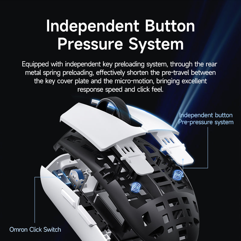 MCHOSE G3 V2 High-Performance Wireless Gaming Mouse