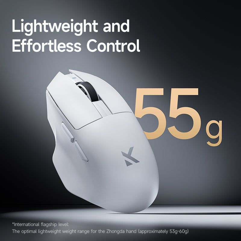MCHOSE G7 Lightweight Ergonomic Wireless Mouse