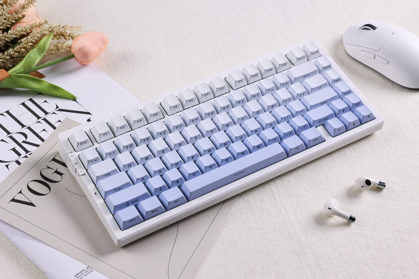 MCHOSE G75 Pro Tri-mode Gasket Structure Gaming Mechanical Keyboard