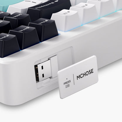 MCHOSE G87 Wireless Gasket Mount Custom Mechanical Keyboard
