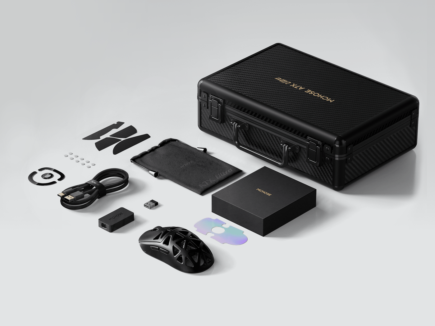 MCHOSE A7X Ultra Magnesium Alloy Wireless Gaming Mouse