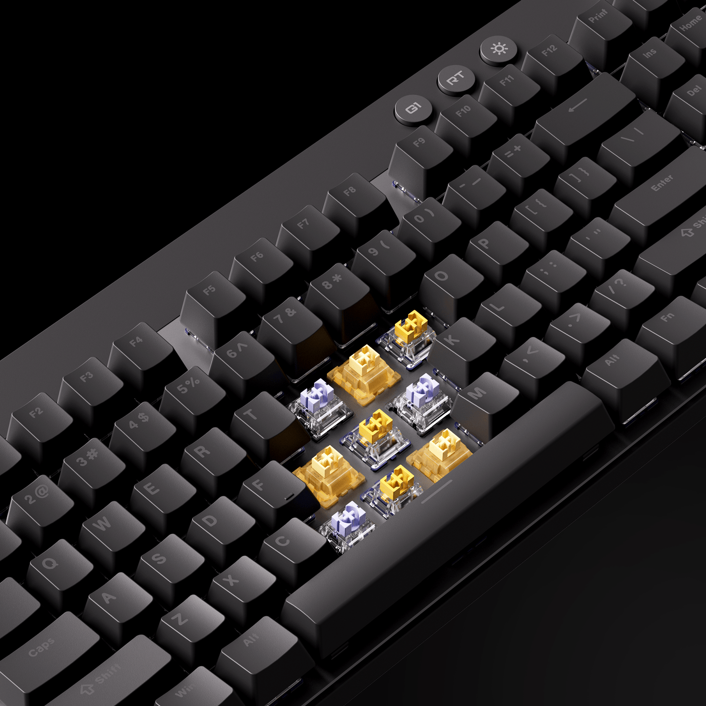MCHOSE Mix 87 Hall Effect Magnetic Switch Gaming Keyboard